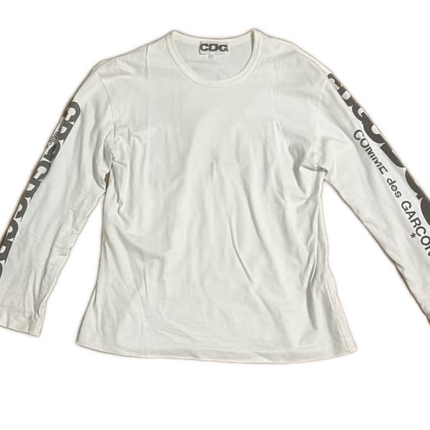 cdg 꼼데가르송 롱슬리브 xl