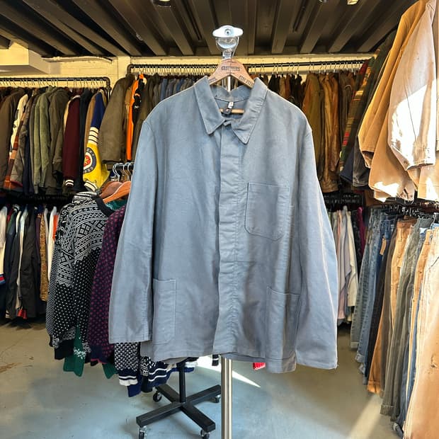 프렌치워크웨어 프렌치 몰스킨 워크 자켓