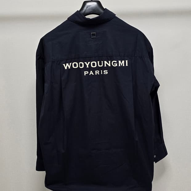 24fw 우영미 백로고 셔츠 48사이즈 판매