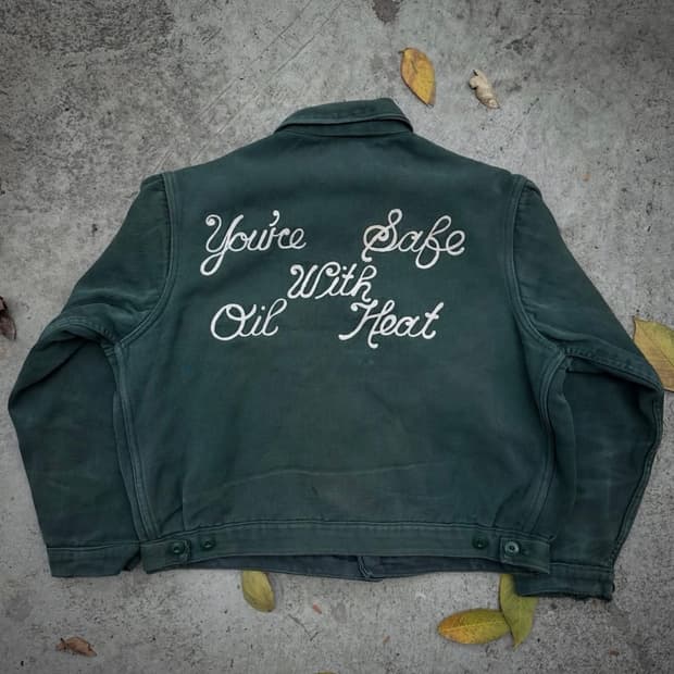 50s USA Vintage Whip Cord Work Jacket
