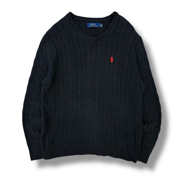 폴로 랄프로렌 꽈배기 니트 r1994 