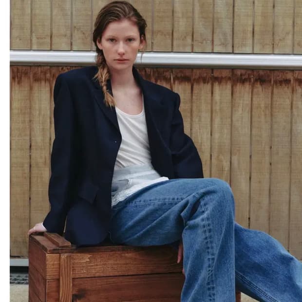 새상품)파르벵 울 실크 자켓M +울실크 팬츠 M 세트