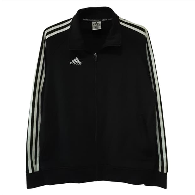 아디다스져지 블랙 95-100 검정색 트랙탑 저지