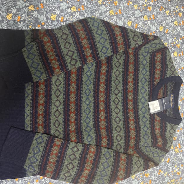 브룩스브라더스 페어아일 니트