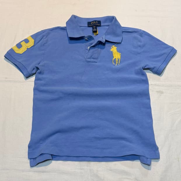 폴로 랄프로렌 빅포니 치프키프 카라티 스카이블루
