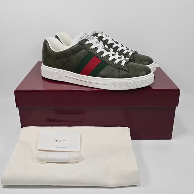 구찌 에이스 웹 스니커즈 ( 265 )