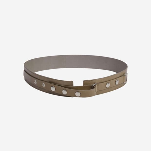 세릭 벨트 FLAT SNAP BELT / BEIGE