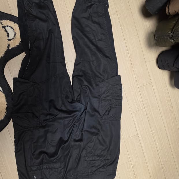 스톤아일랜드 쉐도우 카고바지 52사이즈 블랙