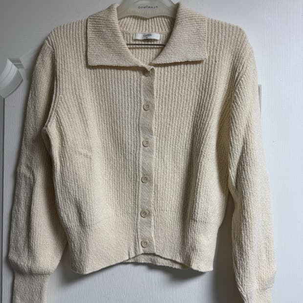 탑텐 여성 카라 가디건 90 S사이즈