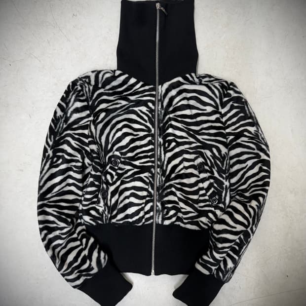 00s zebra pattern jacket