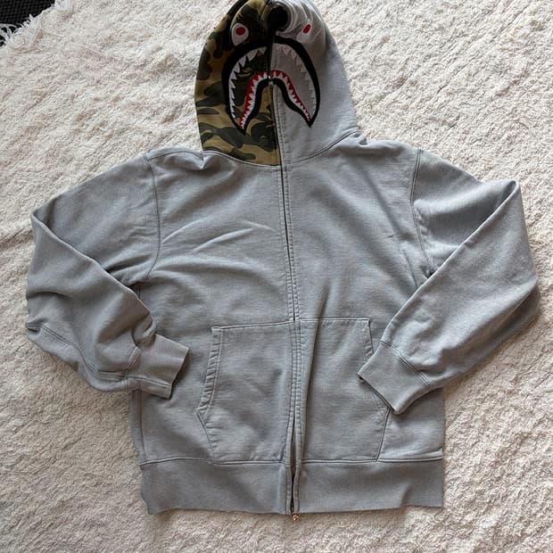 Bape 베이프 샤크 후드 집업