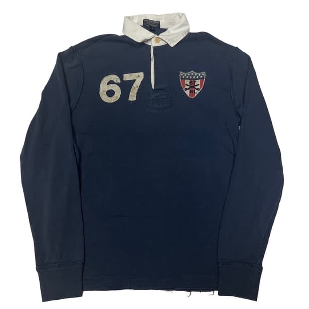 폴로진스 빈티지 밀리터리 네이비 카라티 S