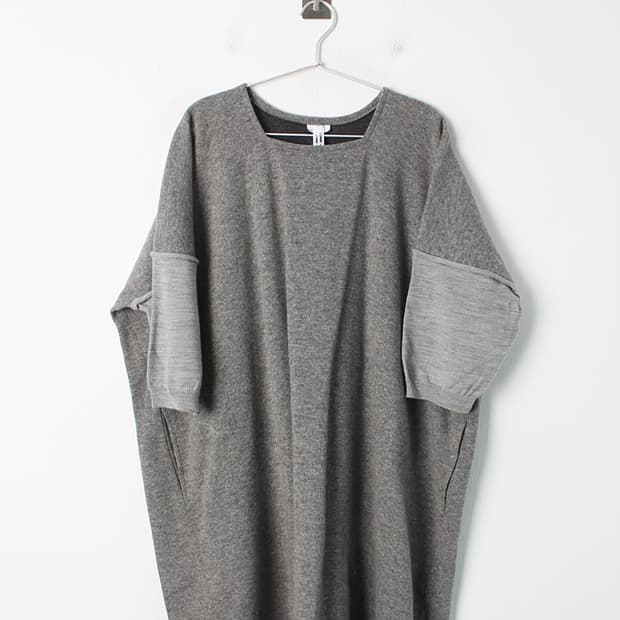 꼼데가르송 울혼방 원피스