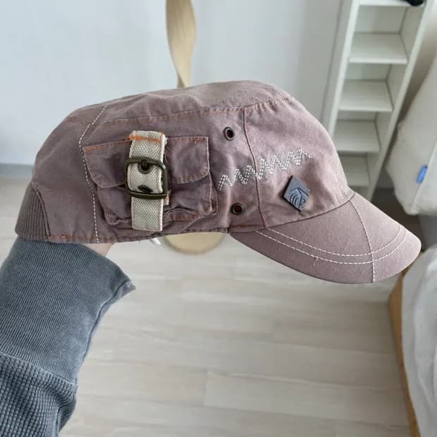 Mountain hardwear 빈티지 포켓 캡모자
