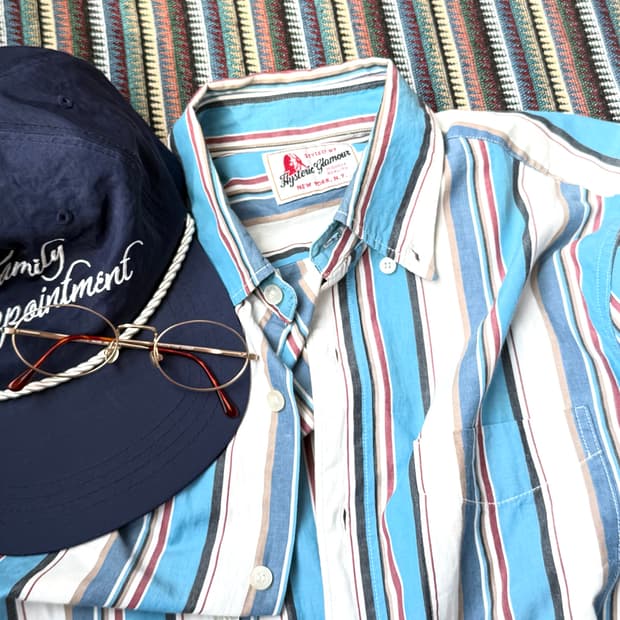 히스테릭글래머 체크 셔츠