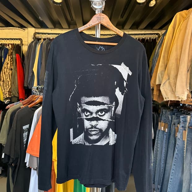 위켄드 The Weeknd 투어 2015 롱슬리브 티셔츠