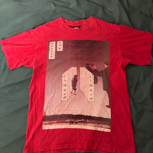 Stussy x Liquid x Phenomenon 콜라보 반팔티