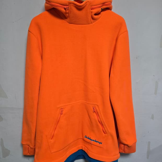 비켐버그(Bikkembergs) 오렌지 후드티 L (새상품)
