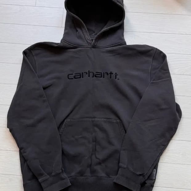 [XL] 칼하트 WIP 후드티 피그먼트 차콜