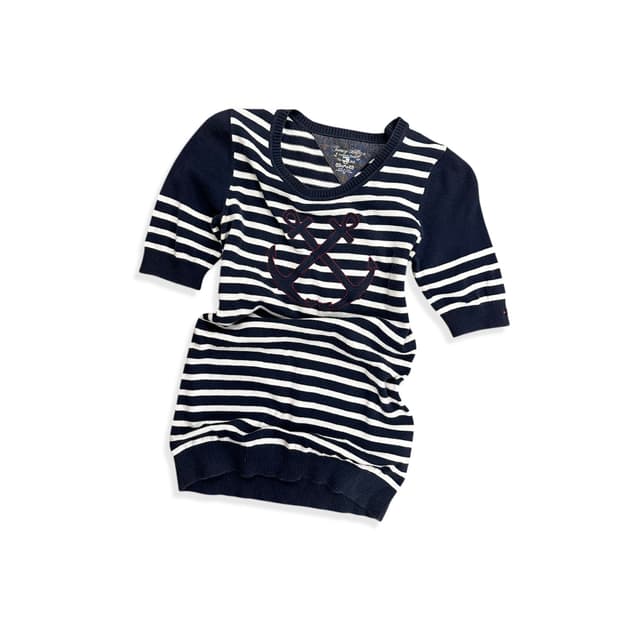 Tommy Hilfiger, Anchor Stripe Knit Top
