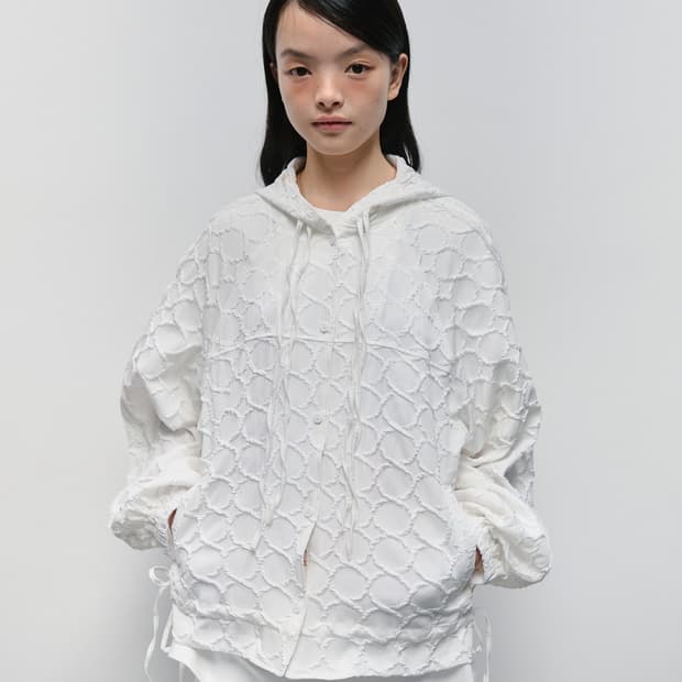 타입서비스 자가드 후디 재킷