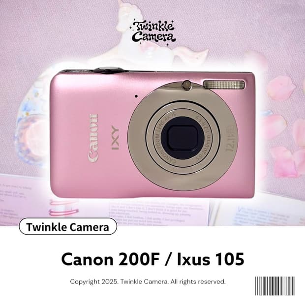 (리즈,예지💖) Canon ixy 캐논 익시 200F (익서스 105)