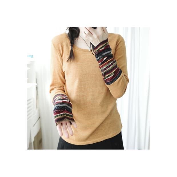 Noble goton yellow warmer t-shirts