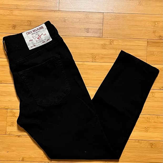 트루 릴리전 ROW 블랙진 SEAT