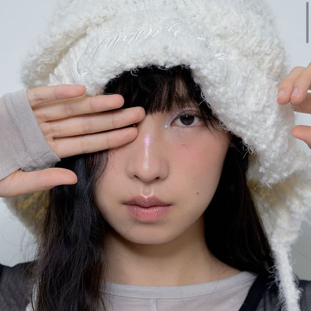 팬시클럽 바니 트루퍼 비니 아이보리