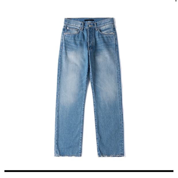 Htae Timeworn 47' Natural Indigo Denim