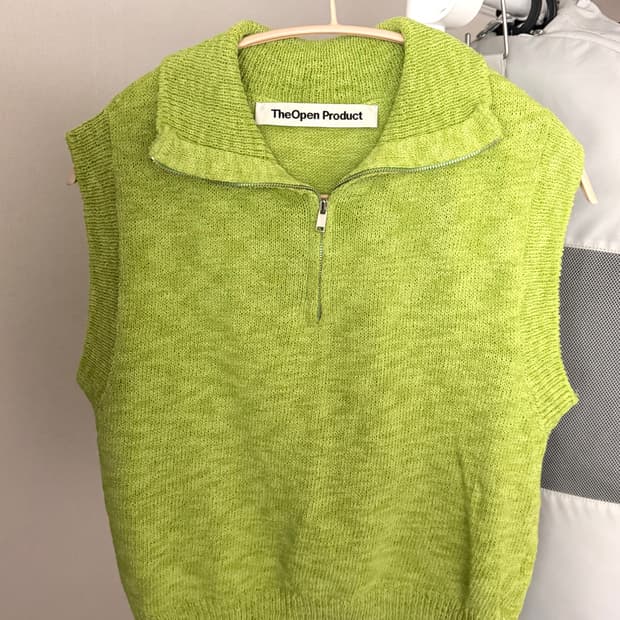 TheOpen Product 니트 집업 베스트
