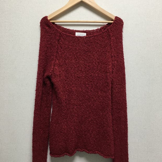 Vintage/ 레드 니트 