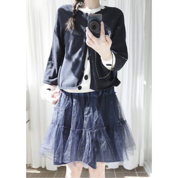 Tabasa round cardigan