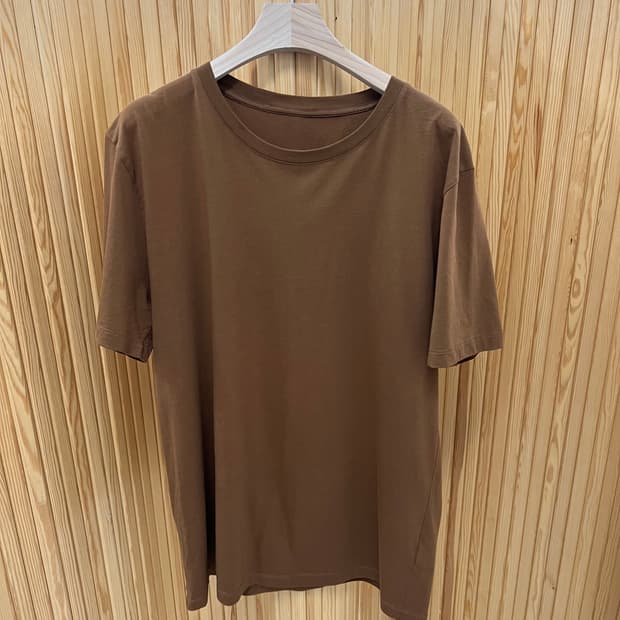 [L] 마르지엘라 티셔츠 브라운