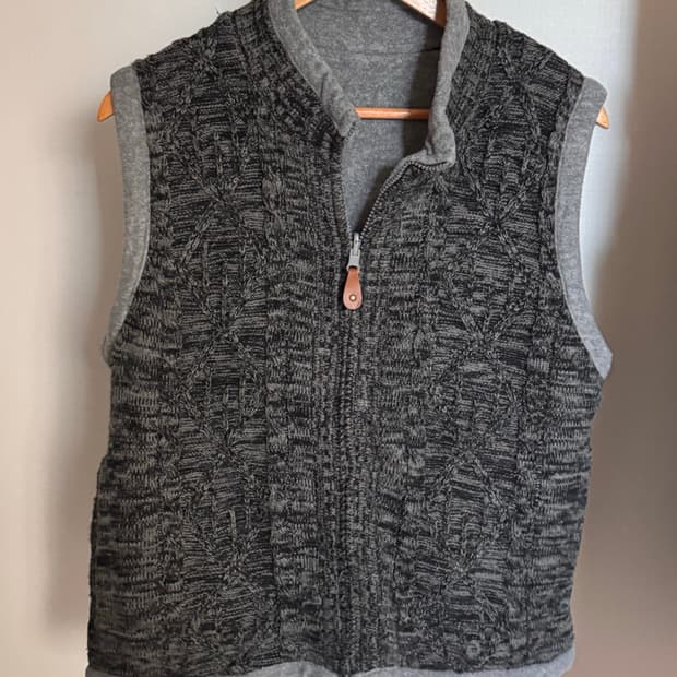 빈티지 니트 베스트