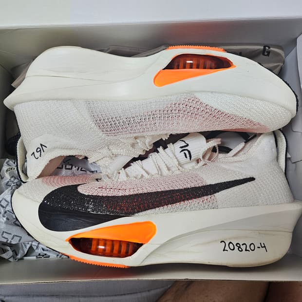 나이키 알파플라이3 프로토 토탈 오렌지