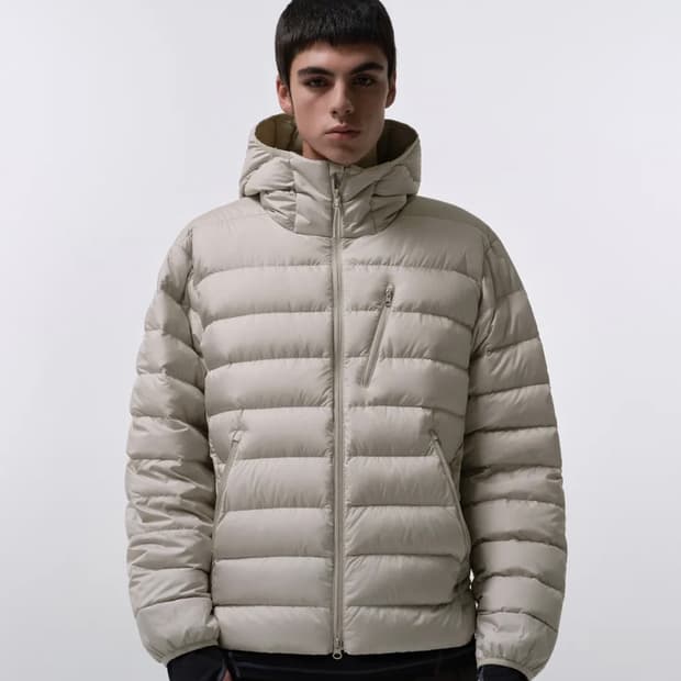 무신사 스탠다드 시티 레저 후디드 라이트 다운 XL