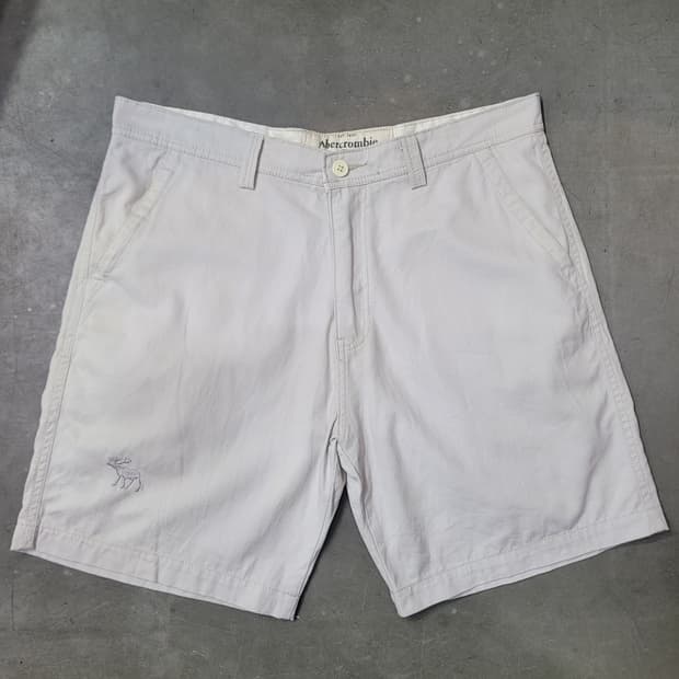 Abercrombie 아베크롬비 자수로고 숏팬츠 