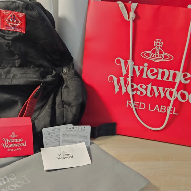 비비안웨스트우드 레드라벨 백팩 가방