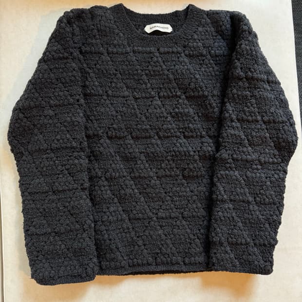 나마체코 23FW 니트 스웨터 샘플