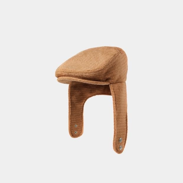 애프터 프레이 이어머프 울 헌팅캡 베이지 after pray cap 모자