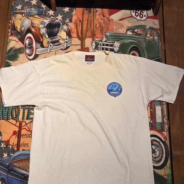  00's 포뮬러1(F1) 레이싱 그래픽 티셔츠