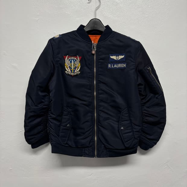 폴로 랄프로렌 리버서블 패치 MA-1