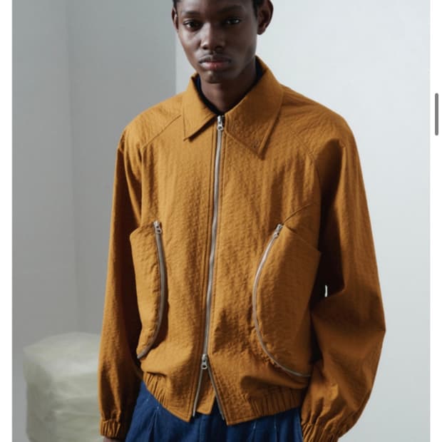 이얼즈어고 블루종 자켓 (s사이즈)