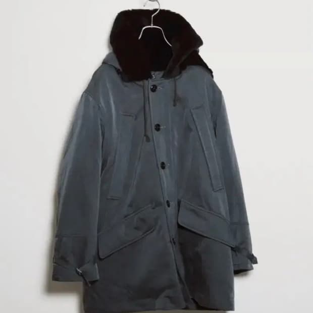 마티앤선즈 플라이트 코트 파카 그레이샴브레이 2사이즈