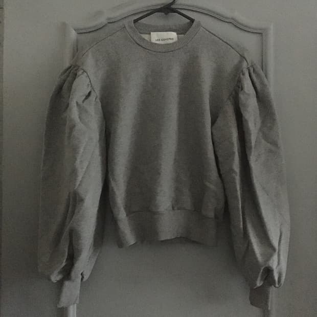 LES COYOTES DE PARIS 퍼프 소매 맨투맨