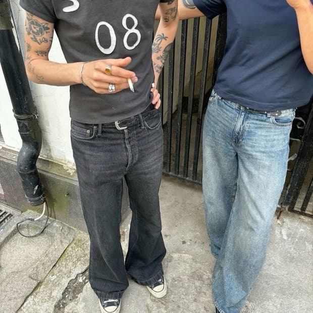 40) 90s Levis 517 USA Orange Tab