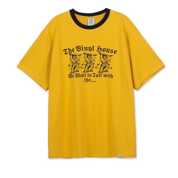 Thevinylhouse 옐로우 티셔츠