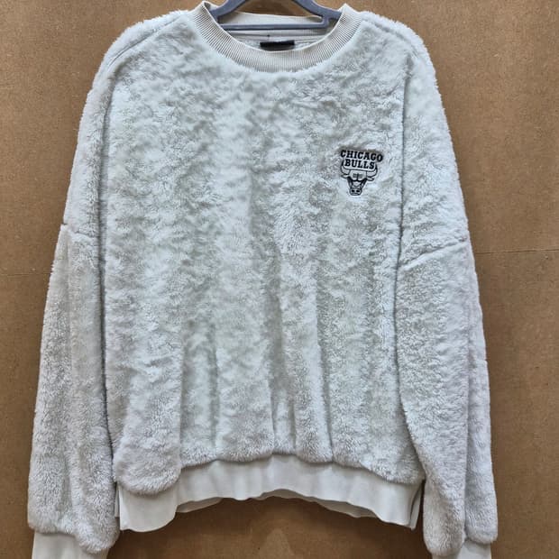 NBA 시카고 불스 플리스 맨투맨