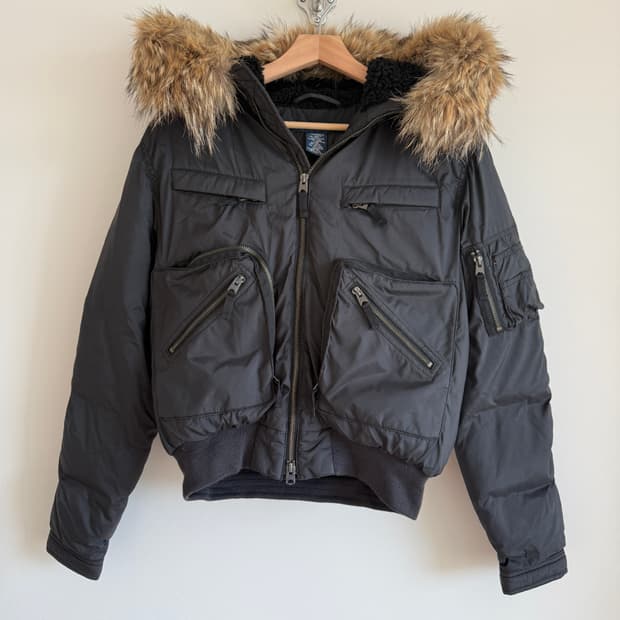 랄프로렌(Ralph Lauren) 밀리터리 패딩 자켓